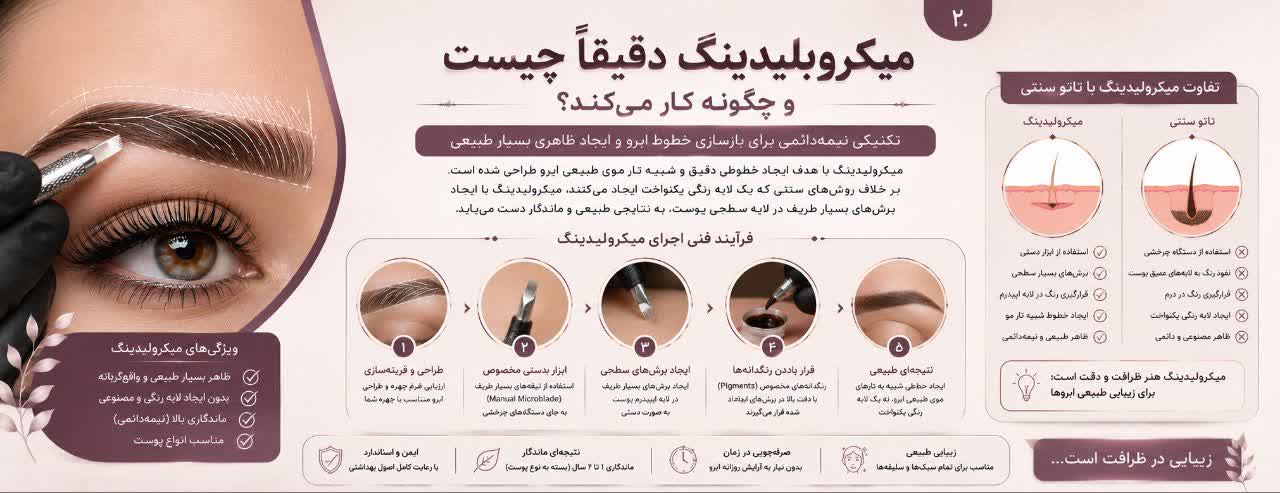 میکروبلیدینگ دقیقاً چیست و چگونه کار می‌کند؟